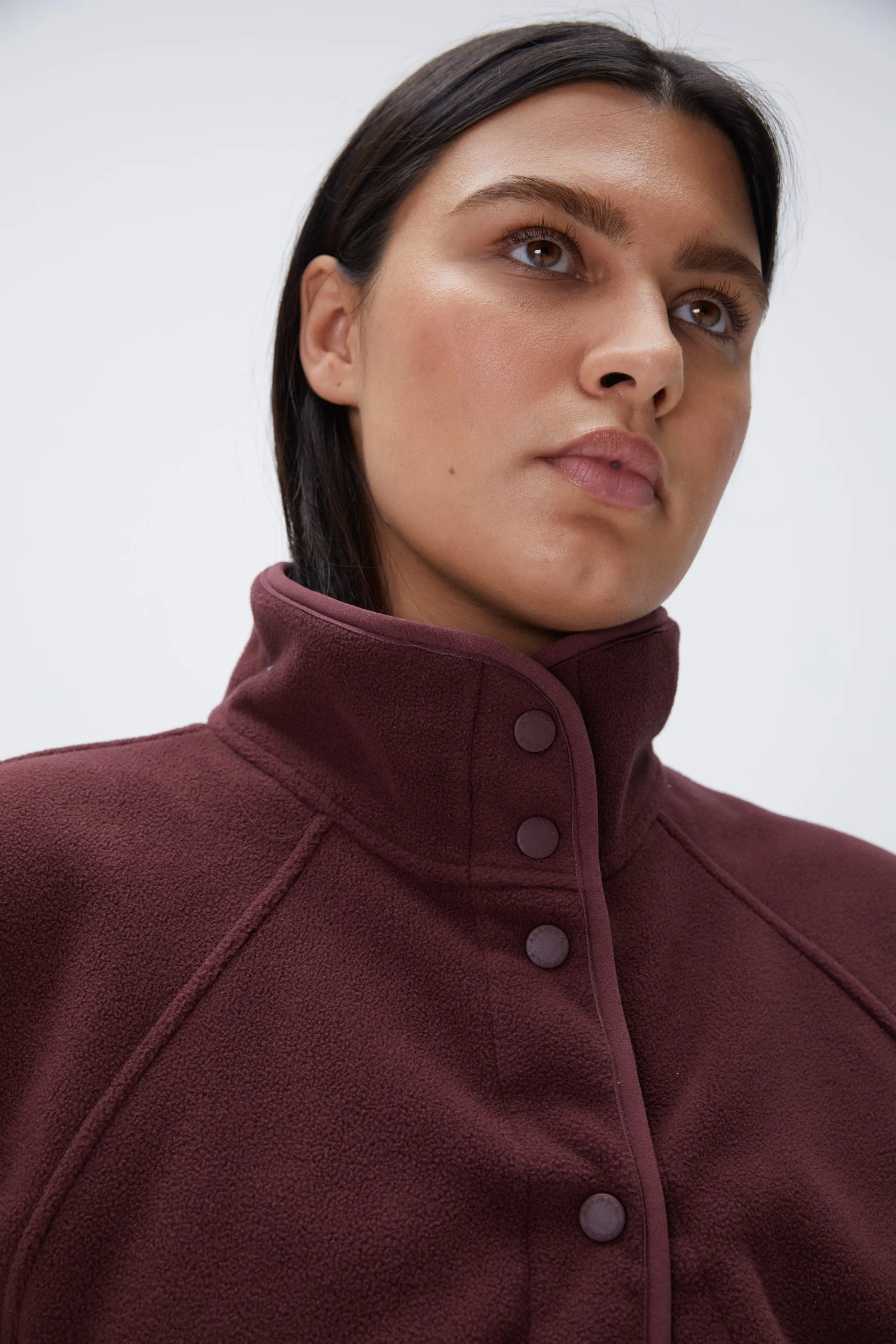 Polar Fleece- Burgundy sold by Adanola product image thumbnail 4