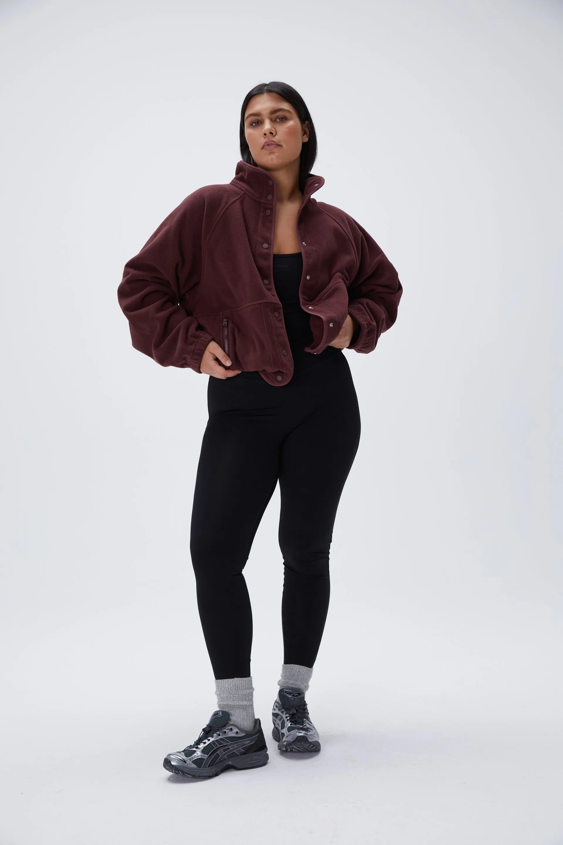 Polar Fleece- Burgundy sold by Adanola product image thumbnail 3