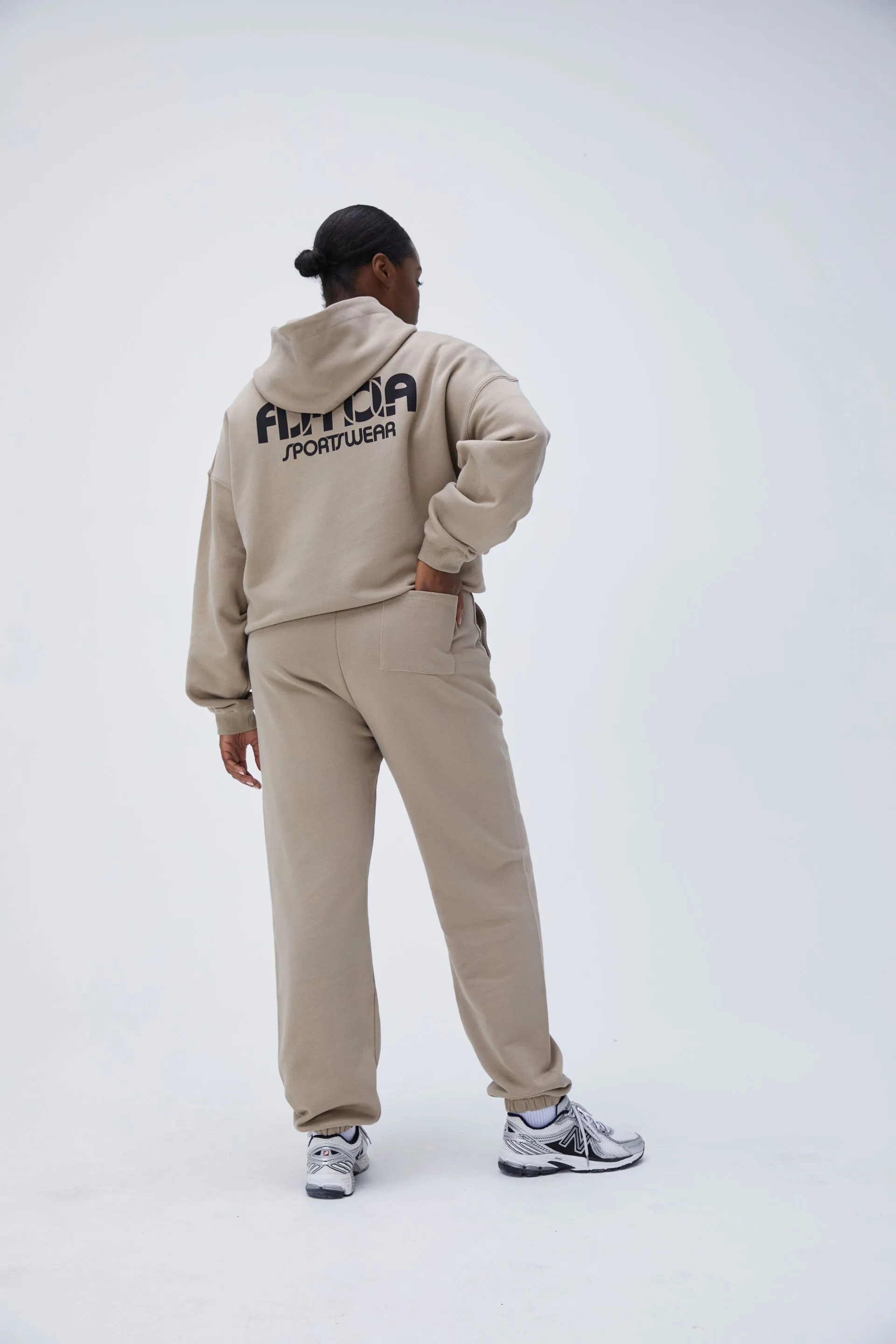 Sportswear Sweatpants - Clay Beige sold by Adanola product image thumbnail 5