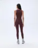 Ultimate Sleeveless Unitard - Burgundy sold by Adanola
