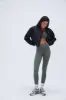 Crop Bomber Jacket - Black sold by Adanola