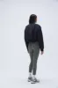 Crop Bomber Jacket - Black sold by Adanola