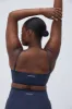 Ultimate Wrap Bra - Midnight Blue sold by Adanola