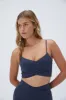 Ultimate Wrap Bra - Midnight Blue sold by Adanola