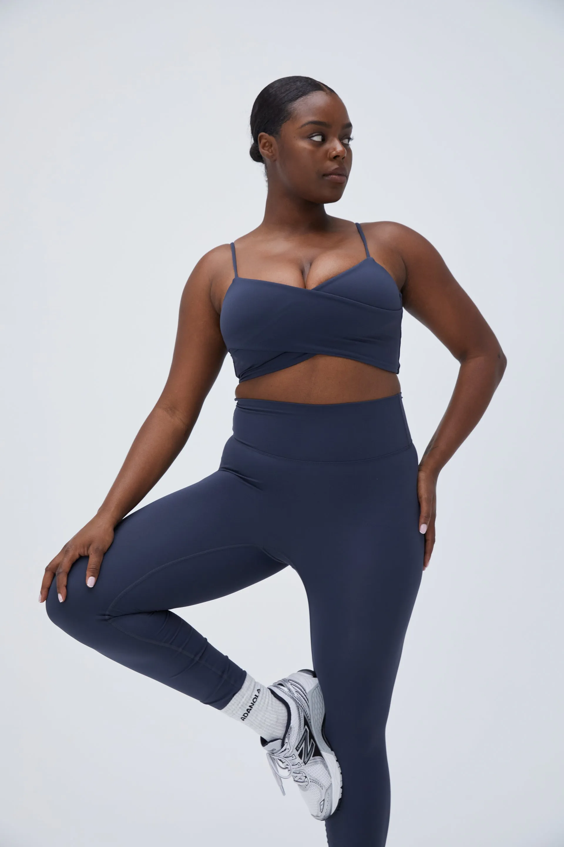 Ultimate Wrap Bra - Midnight Blue sold by Adanola product image thumbnail 5