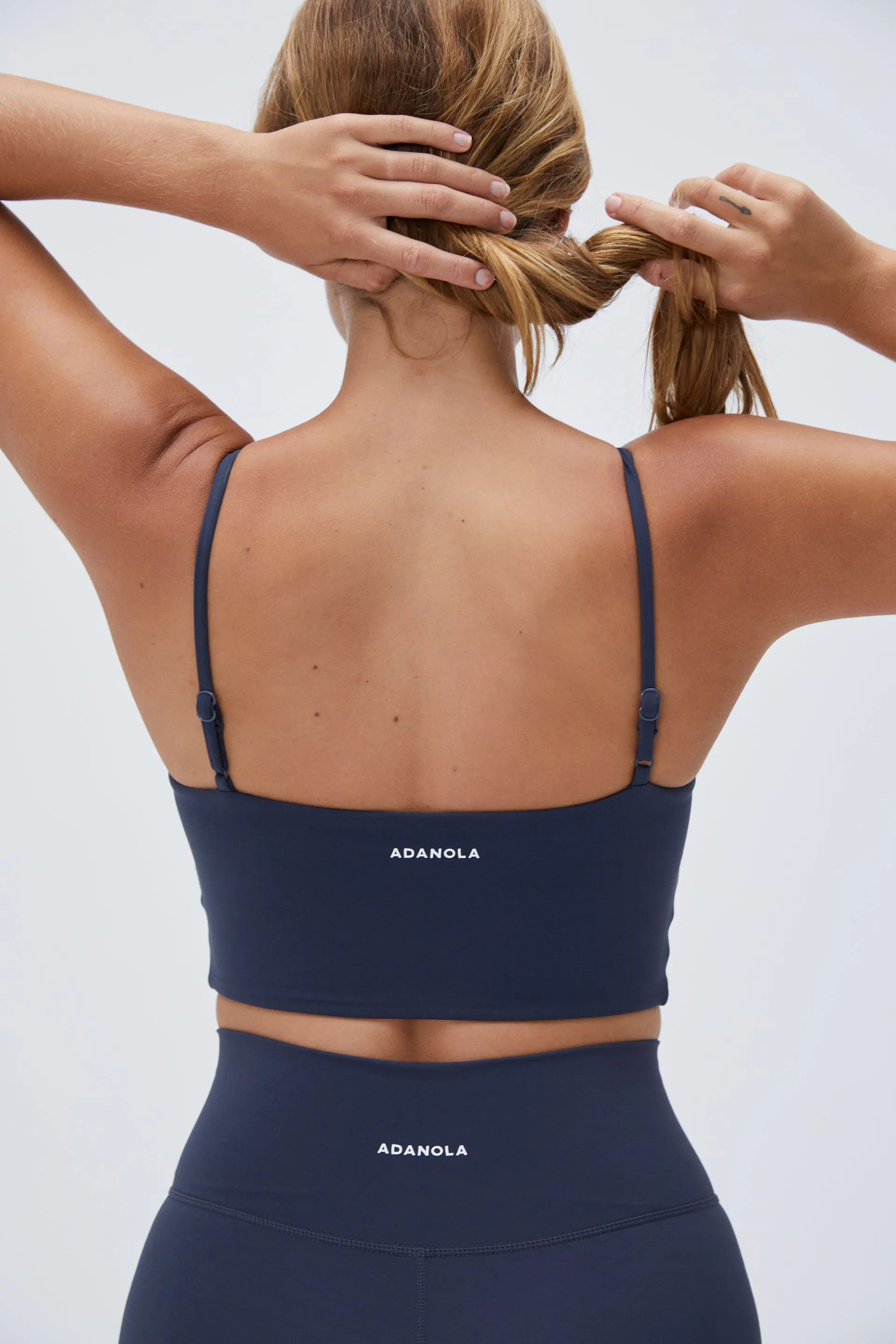 Ultimate Wrap Bra - Midnight Blue sold by Adanola product image thumbnail 4
