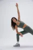 Ultimate Square Neck Bra - Sea Green sold by Adanola