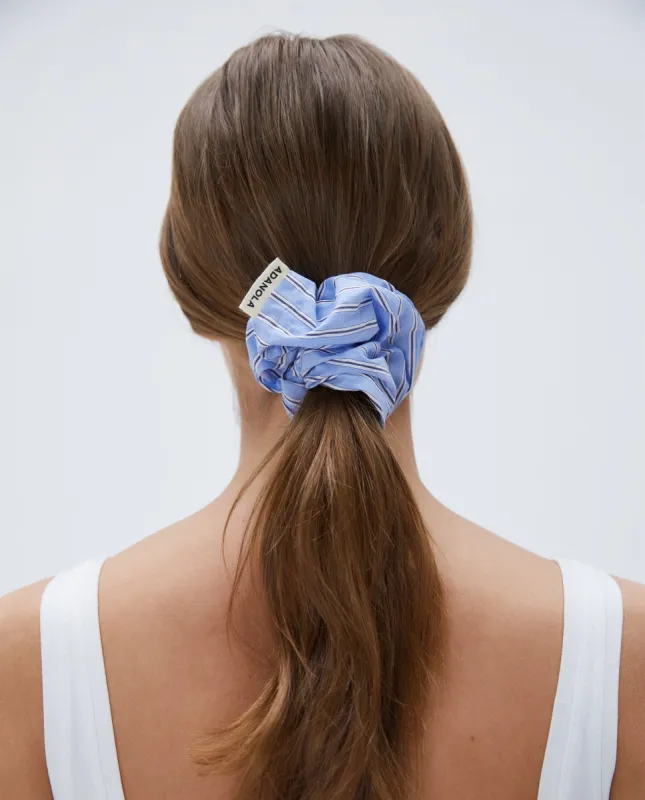 Cotton Scrunchie - Stripe sold by Adanola
