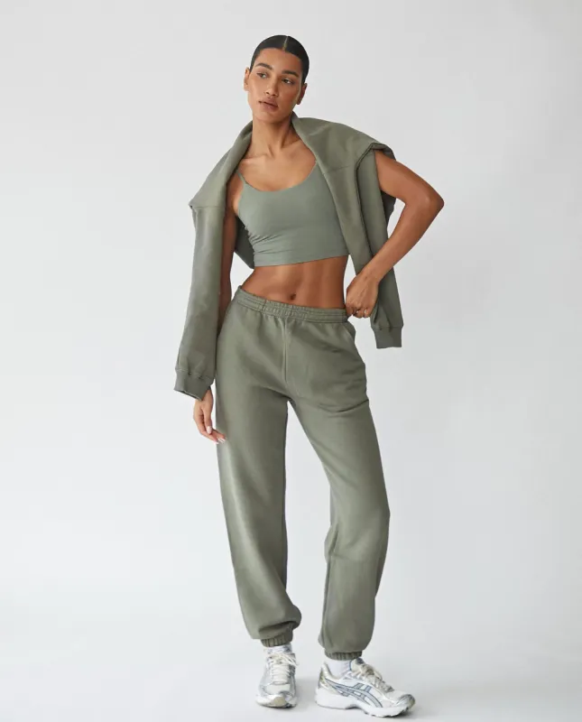 Sweatpants - Olive Green sold by Adanola