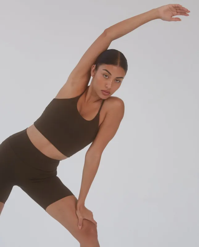 Tank Bra - Espresso Brown made by Adanola