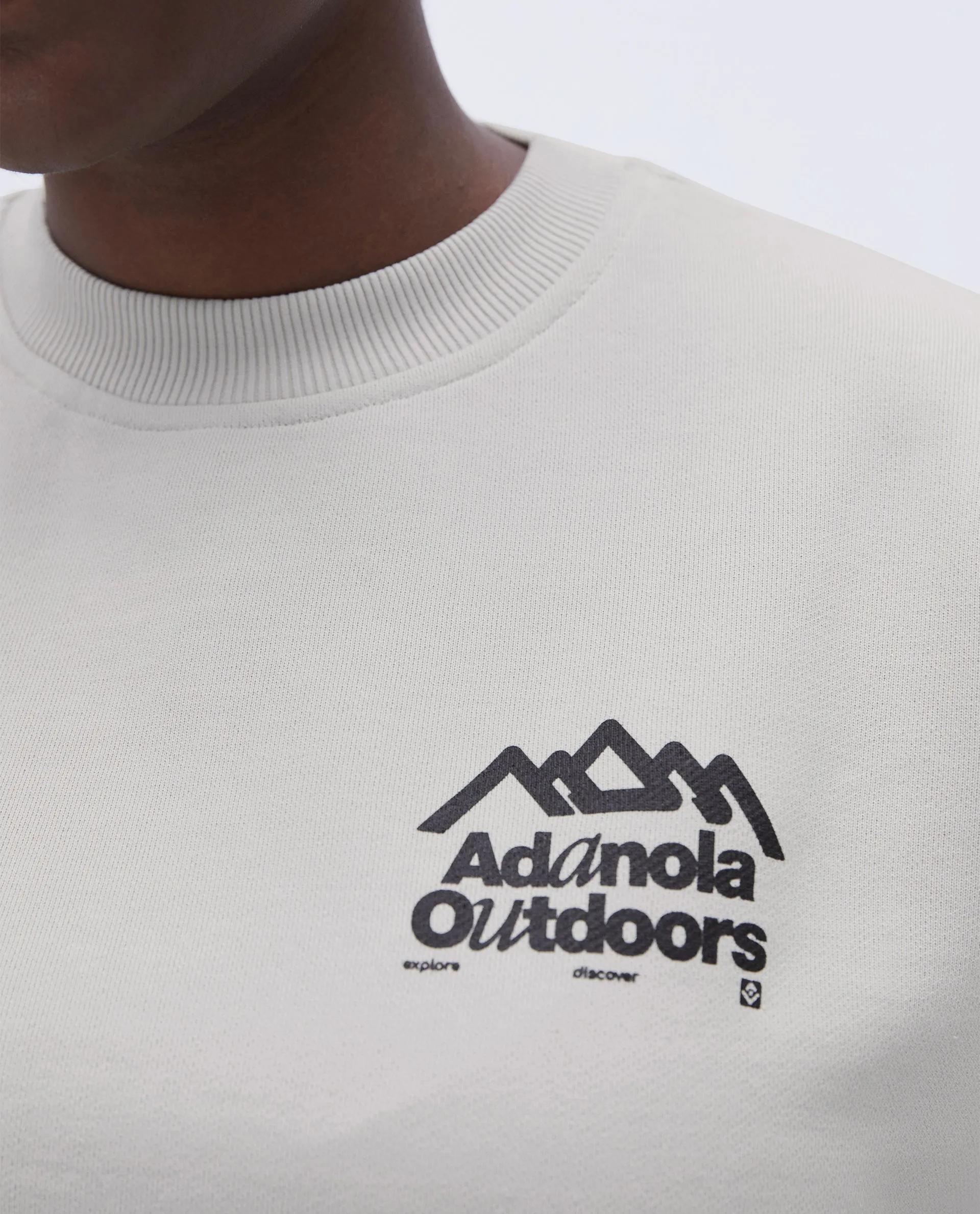 Discover Washed Oversized Sweatshirt - Stone sold by Adanola product image thumbnail 2