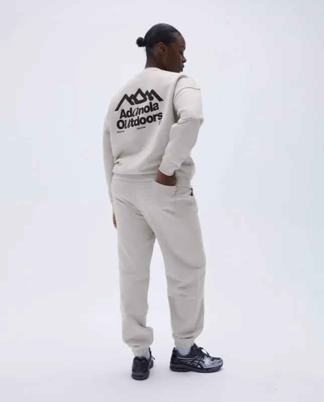 Discover Washed Oversized Sweatshirt - Stone sold by Adanola