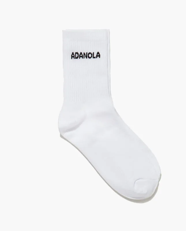 Socks - White sold by Adanola