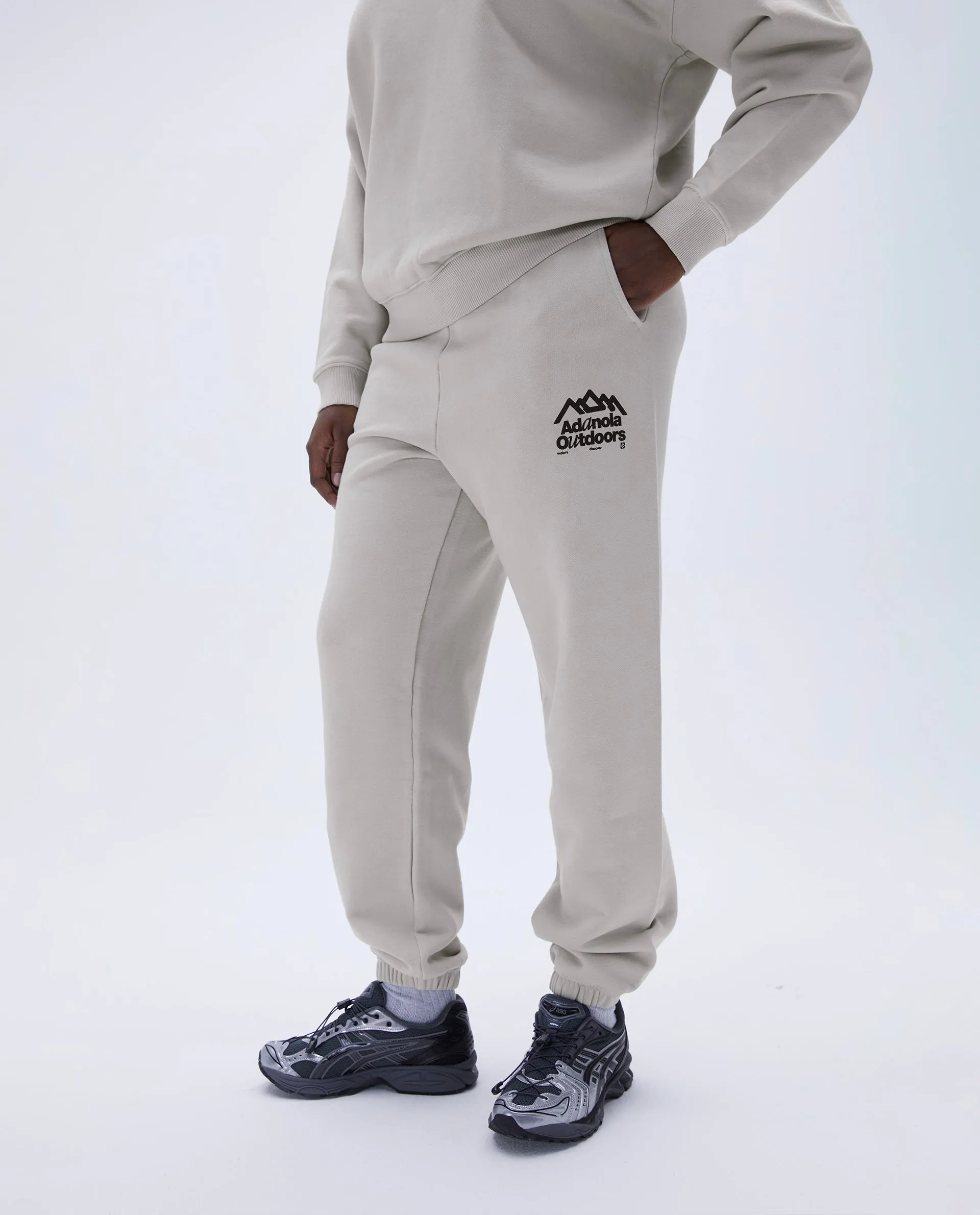 Discover Washed Sweatpants - Stone sold by Adanola product image thumbnail 2