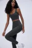 Ultimate Square Neck Bra - Graphite Grey sold by Adanola