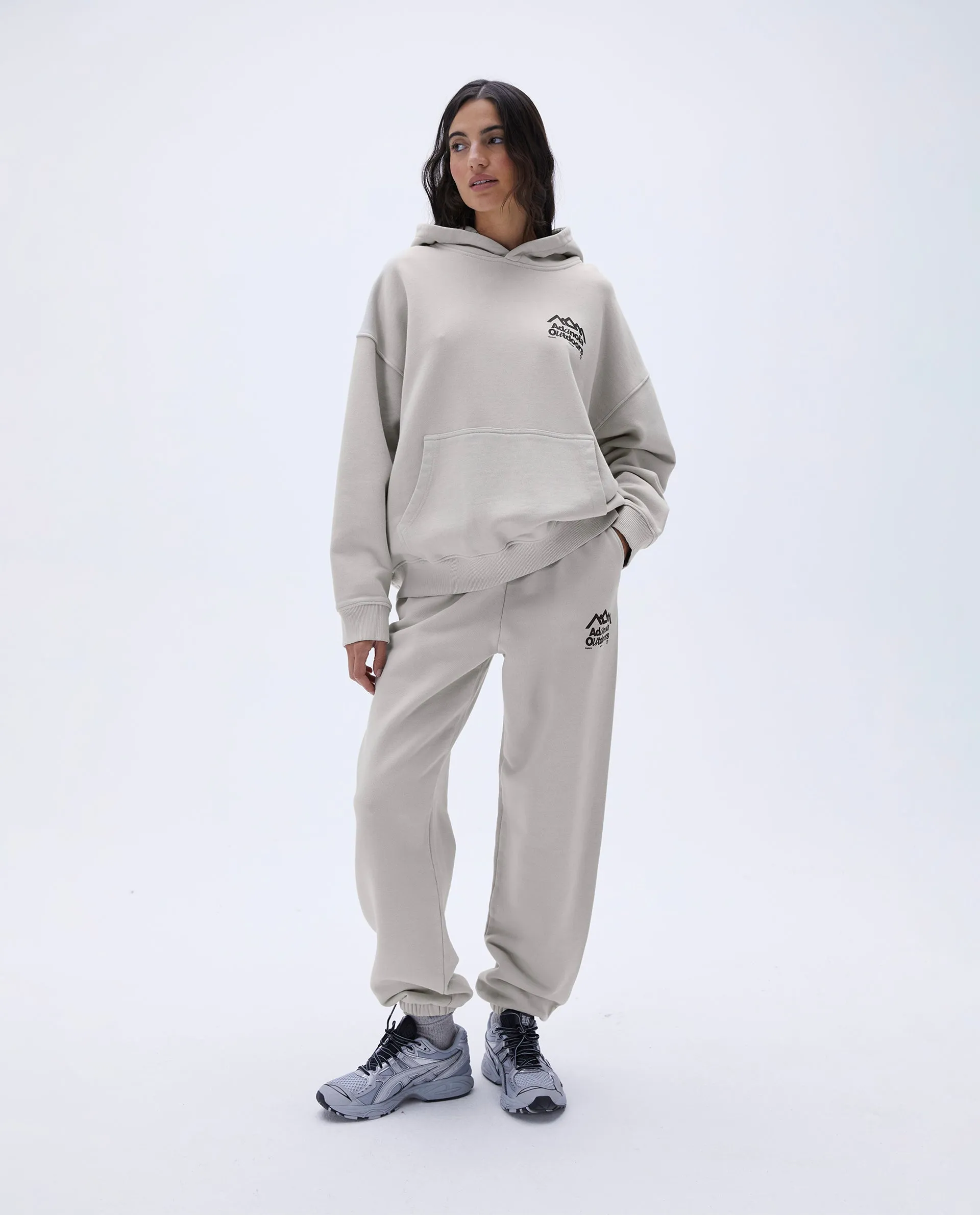 Discover Washed Sweatpants - Stone sold by Adanola product image thumbnail 4