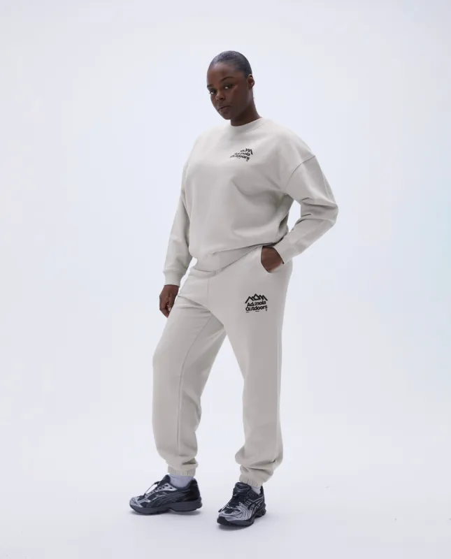 Discover Washed Sweatpants - Stone made by Adanola