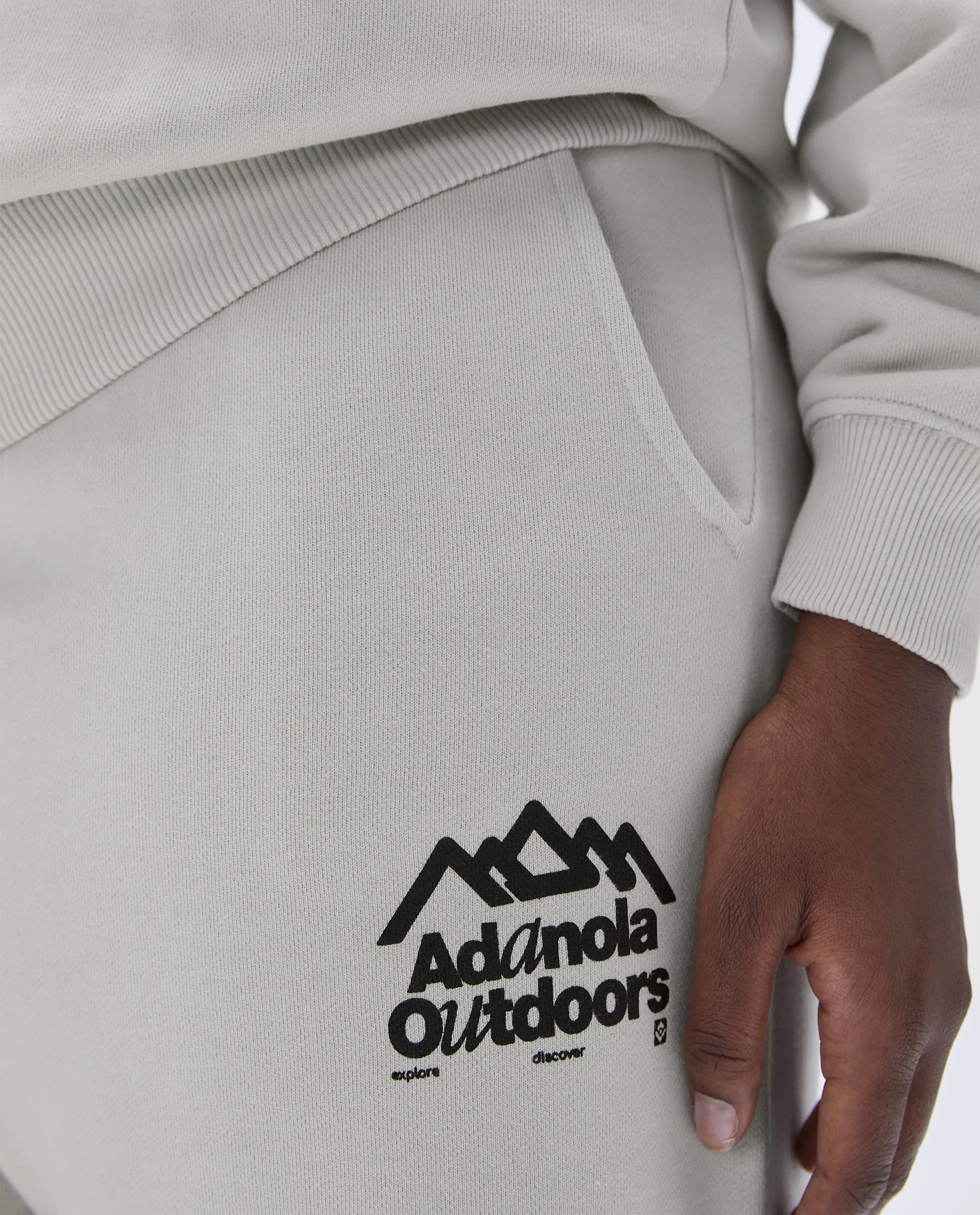 Discover Washed Sweatpants - Stone sold by Adanola product image thumbnail 3
