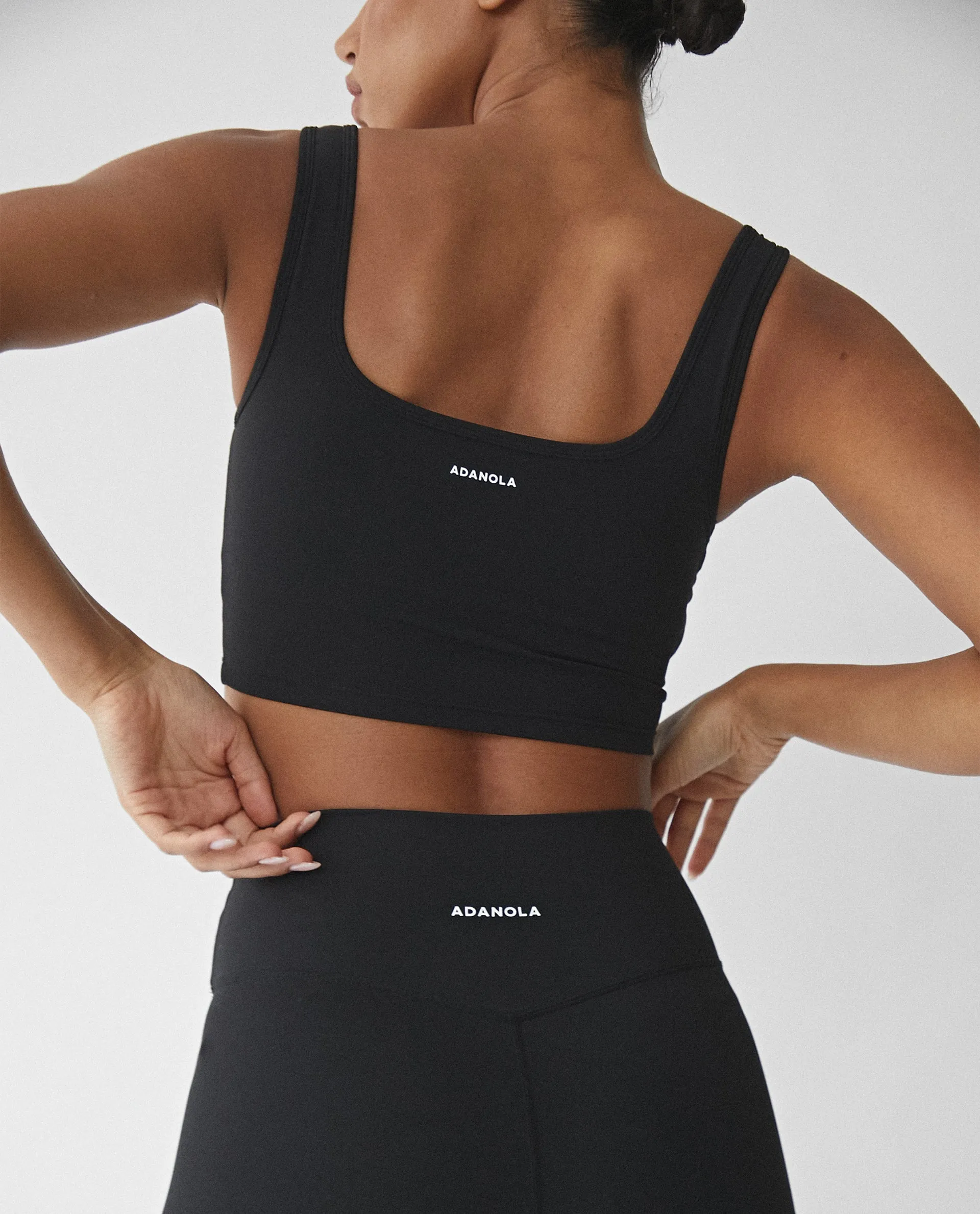 Ultimate Square Neck Bra - Black sold by Adanola product image thumbnail 2