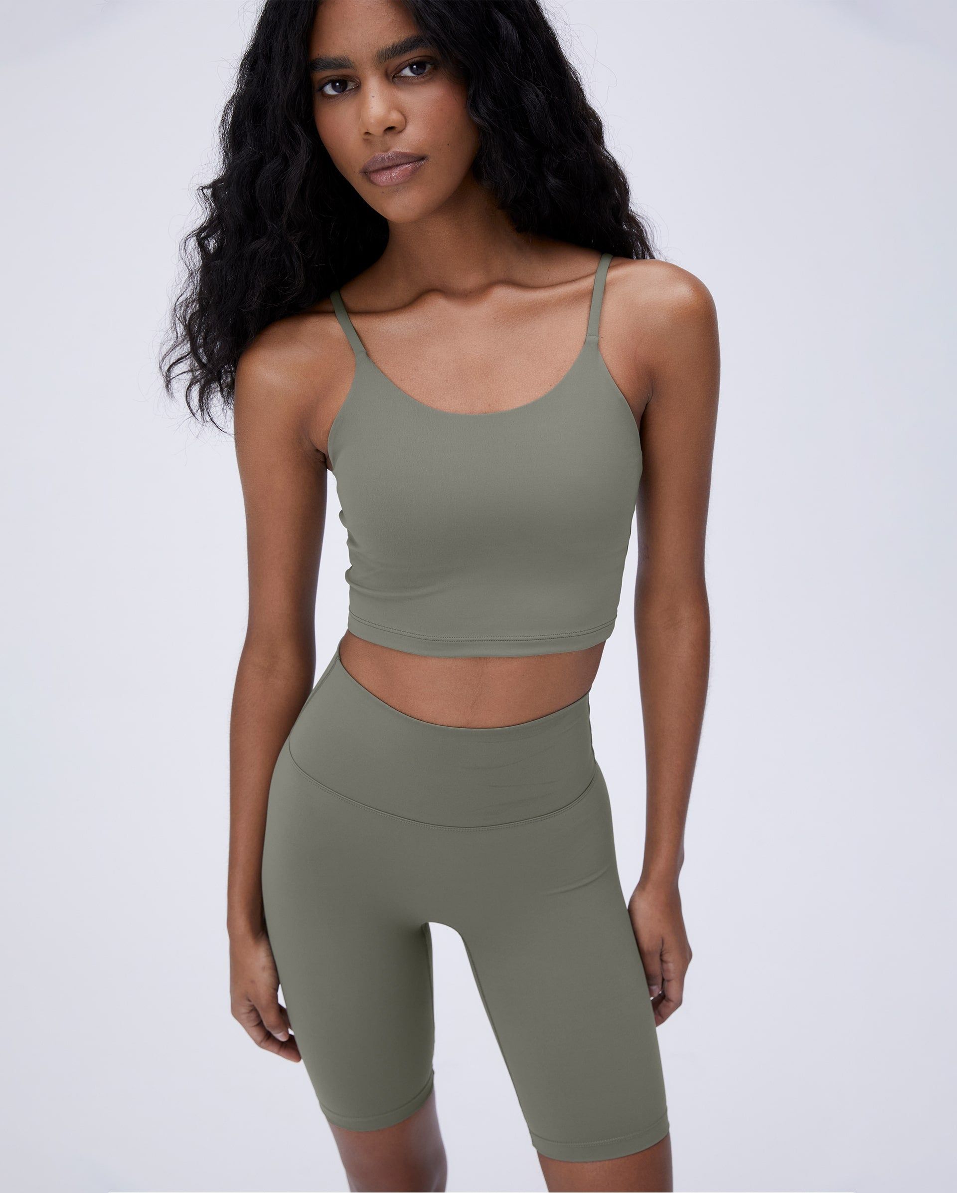 Tank Bra - Olive Green sold by Adanola