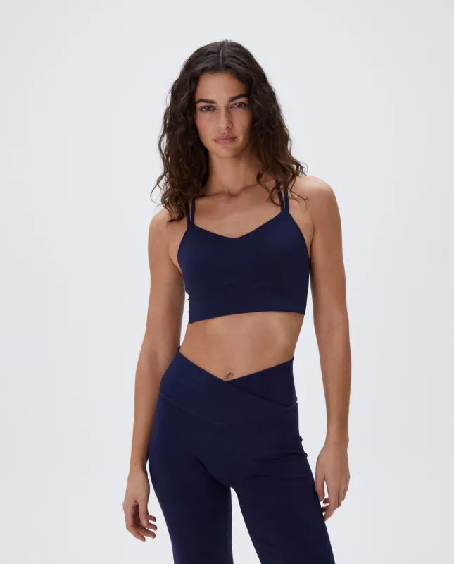 Ultimate Soft Support Bra - Navy Blue sold by Adanola
