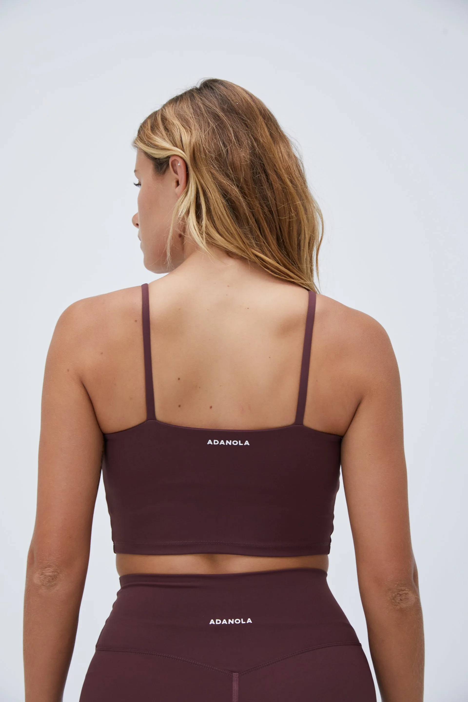 Ultimate Tank Bra - Burgundy sold by Adanola product image thumbnail 2