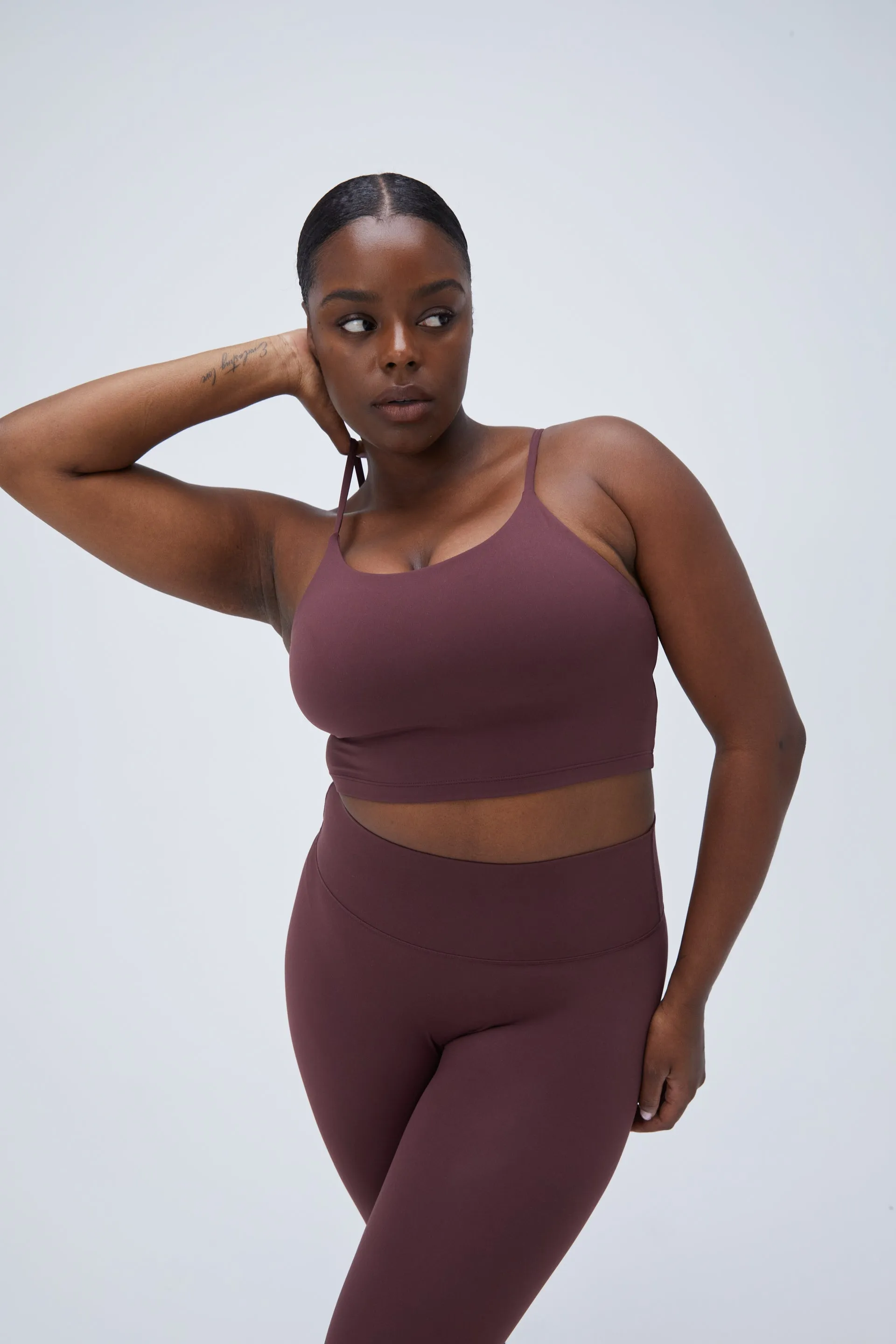 Ultimate Tank Bra - Burgundy sold by Adanola product image thumbnail 4