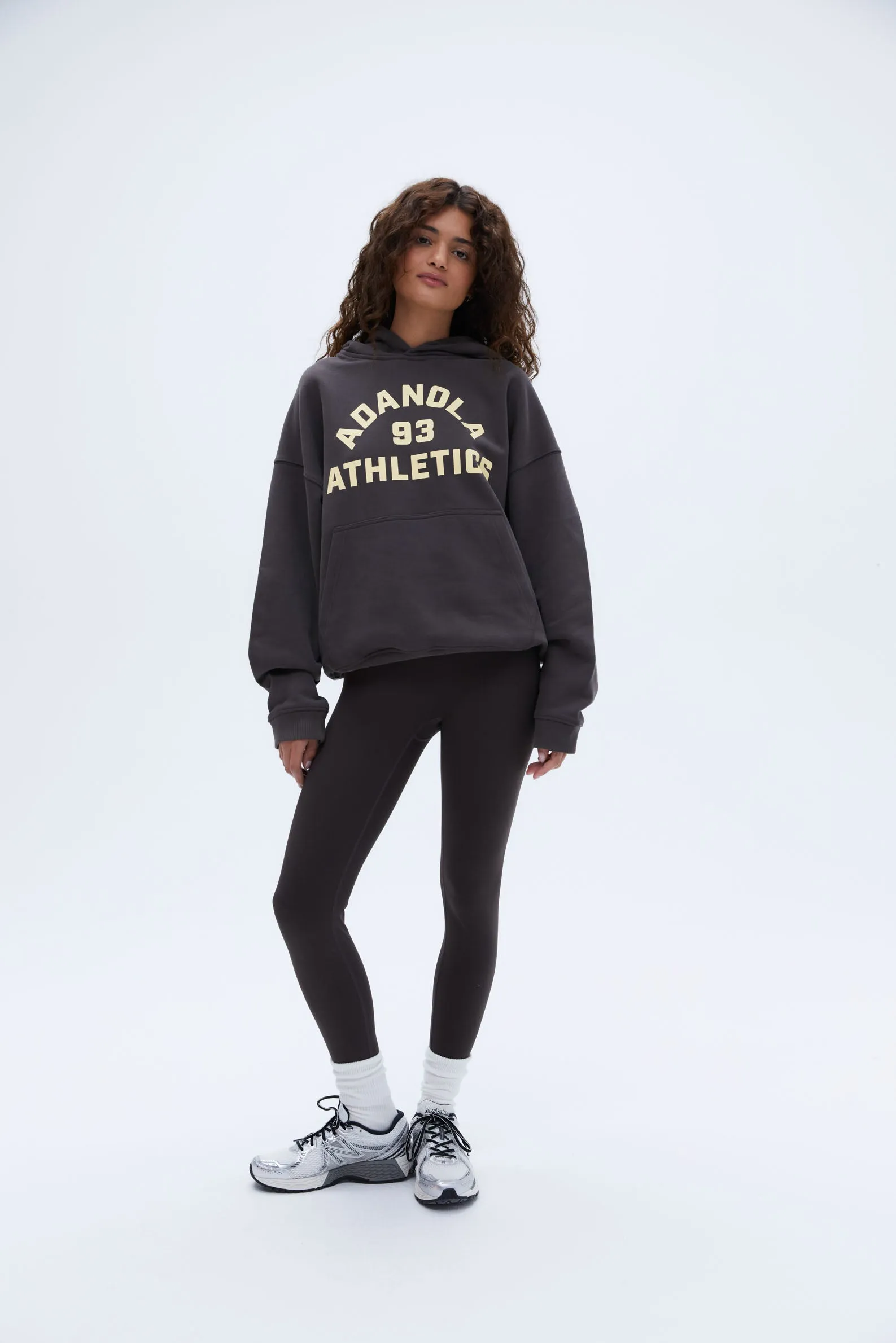 Campus Relaxed Hoodie - Coffee Bean sold by Adanola product image thumbnail 4