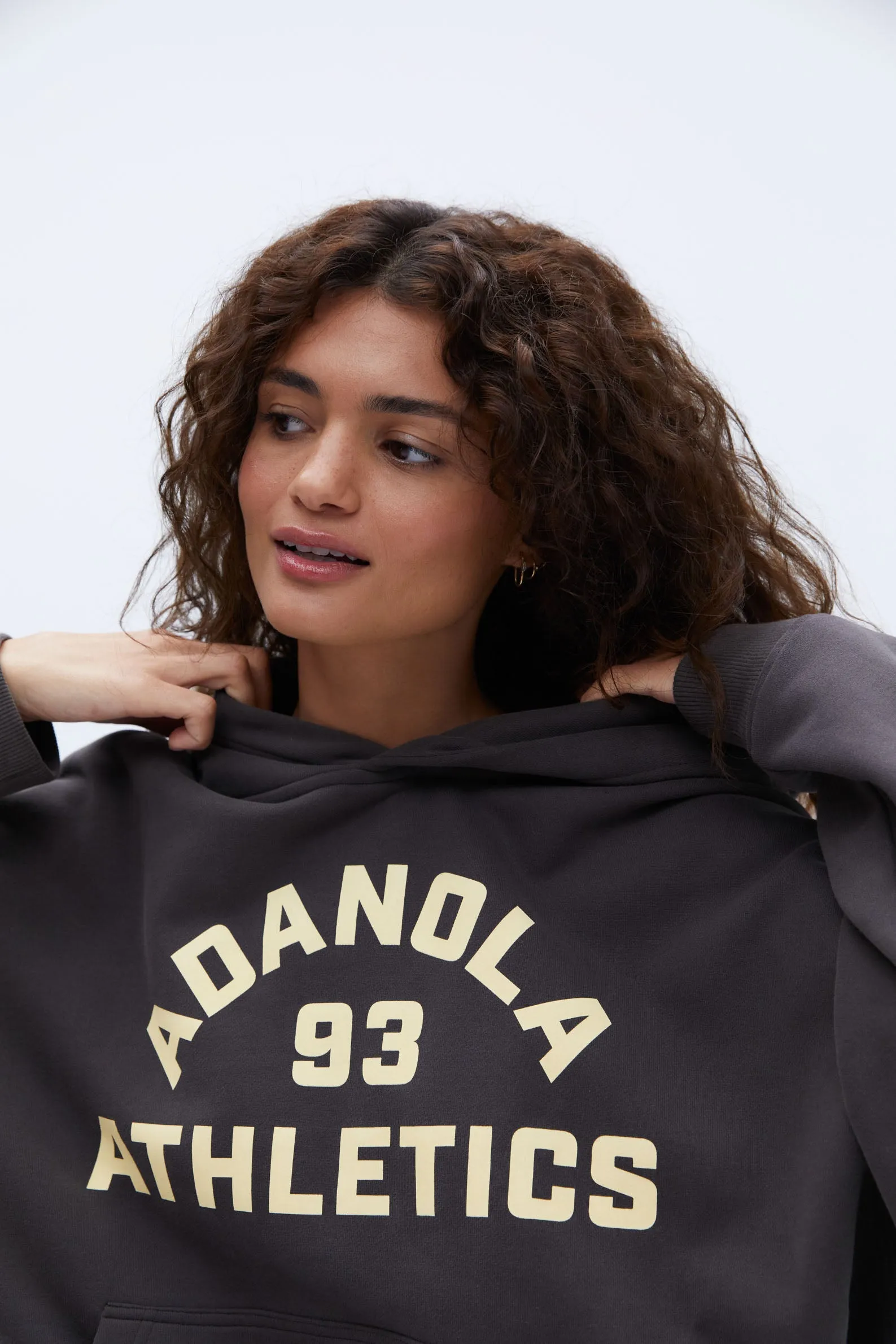 Campus Relaxed Hoodie - Coffee Bean sold by Adanola product image thumbnail 2