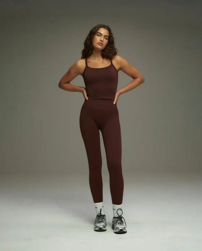 Seamless Leggings - Burgundy sold by Adanola