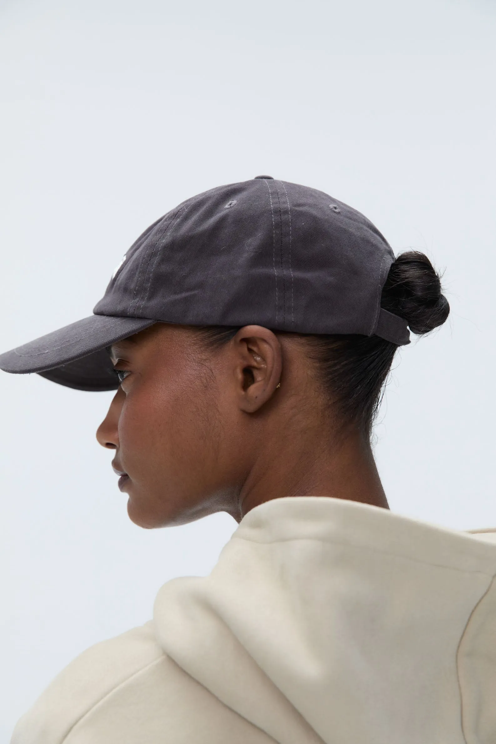 Varsity Cap - Coffee Bean/Cream sold by Adanola product image thumbnail 2