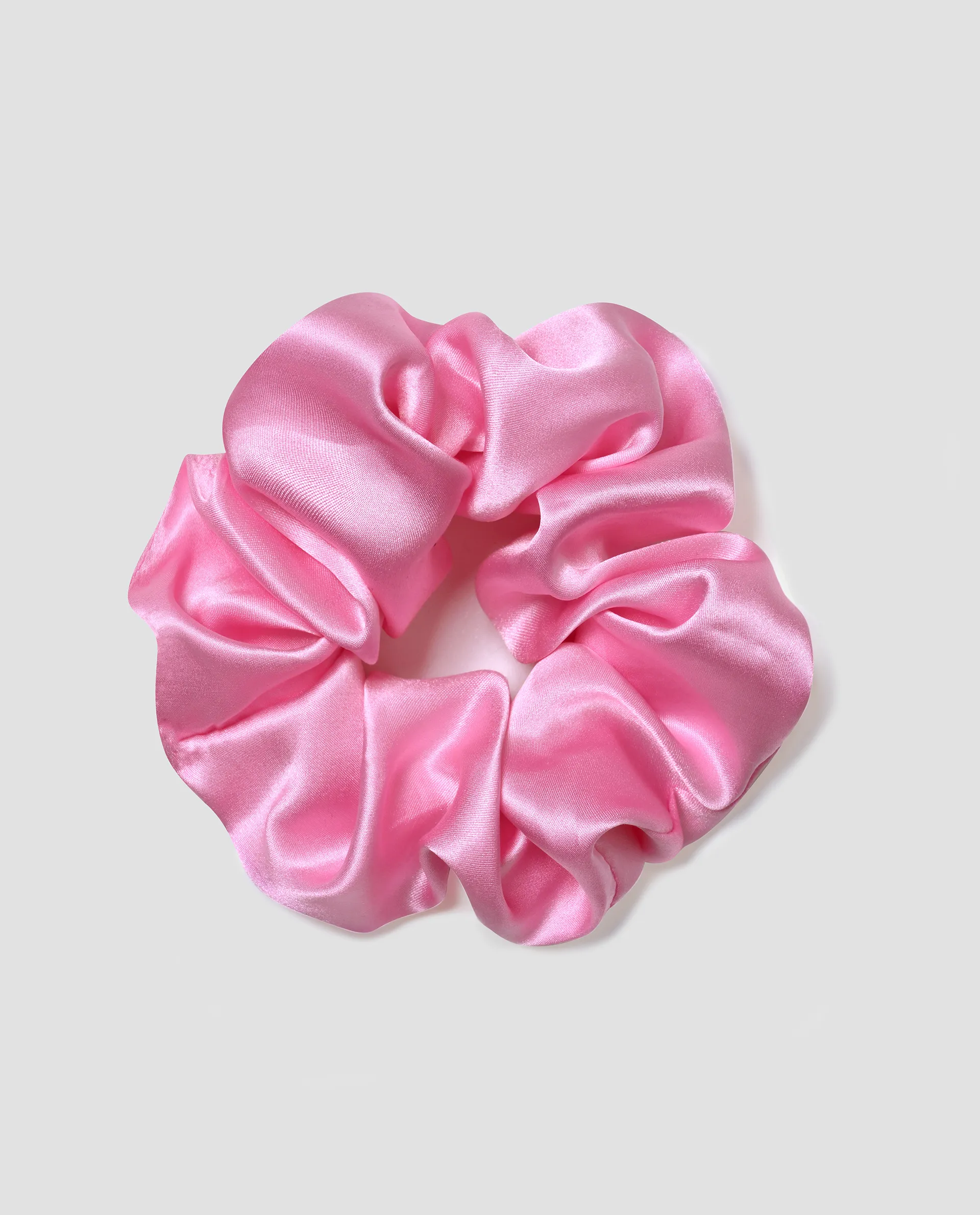 Silk Scrunchie - Candy Pink sold by Adanola product image thumbnail 2