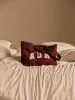 ADA Tote Bag - Burgundy/Marshmallow White sold by Adanola