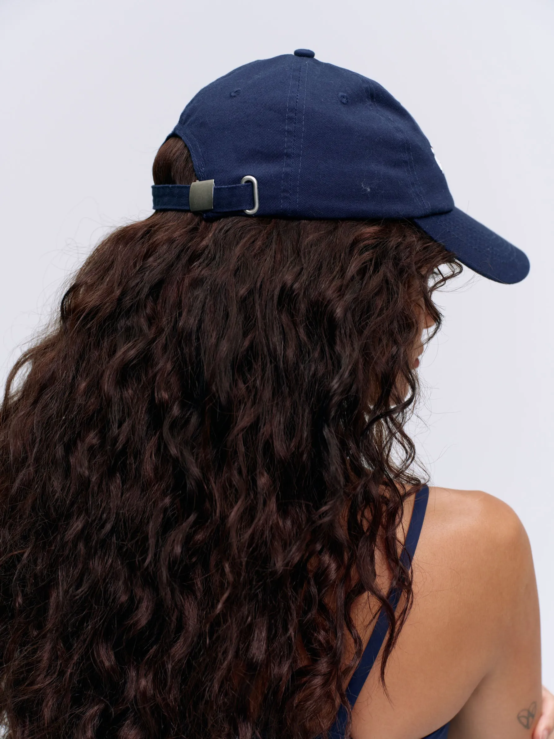 Varsity Cap - Navy Blue/Cream sold by Adanola product image thumbnail 2