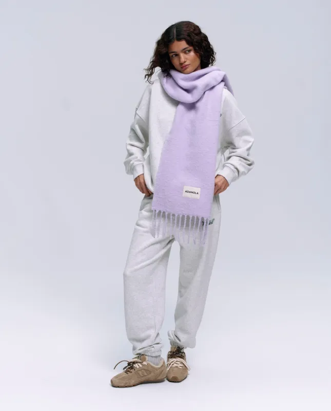 Knit Scarf - Lilac sold by Adanola