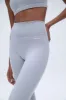 Brushed Legging - Light Grey Melange sold by Adanola