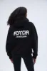 Sportswear Oversized Hoodie - Black/Marshmallow White sold by Adanola