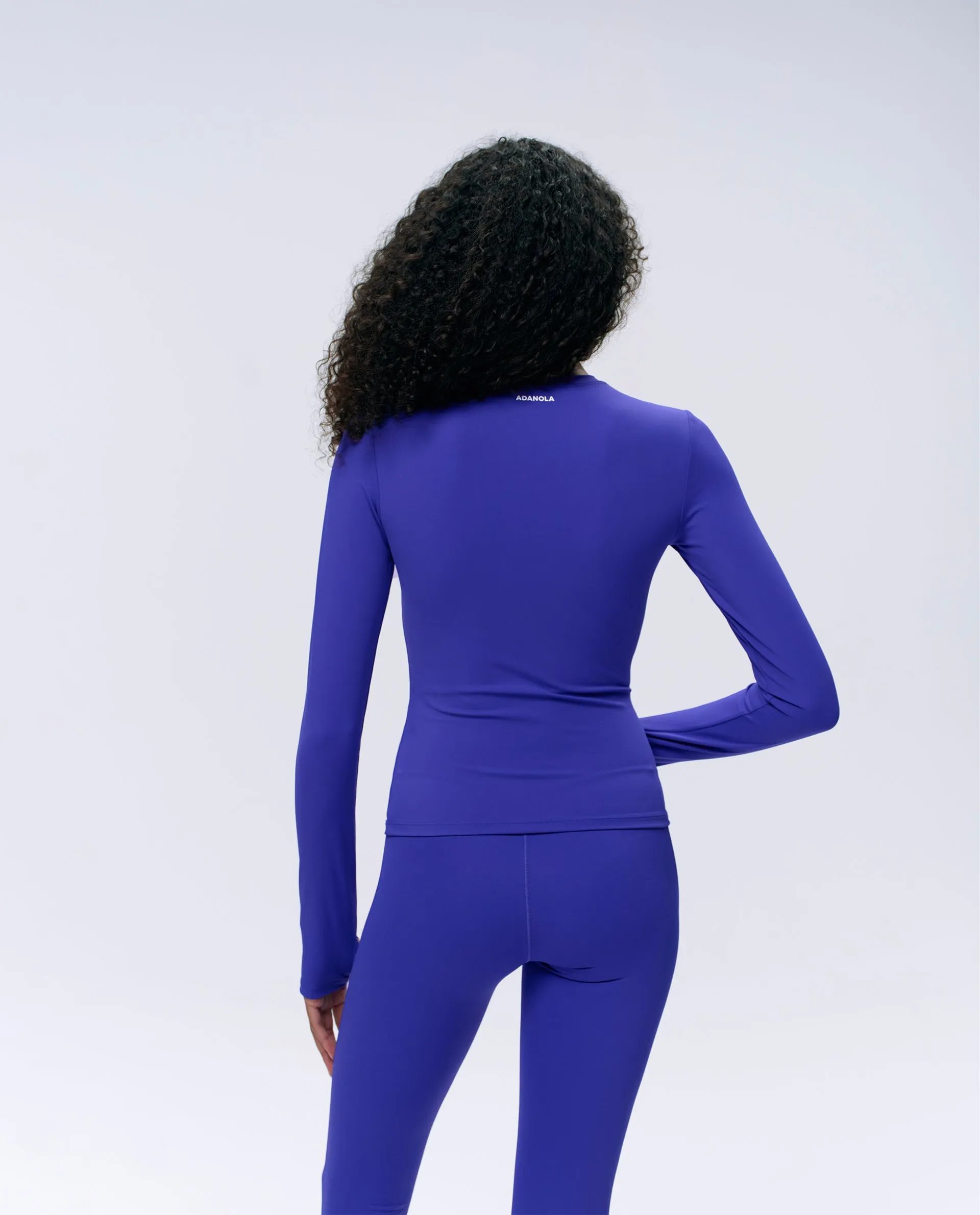 Ultimate Long Sleeve Top - Cobalt Blue sold by Adanola product image thumbnail 2