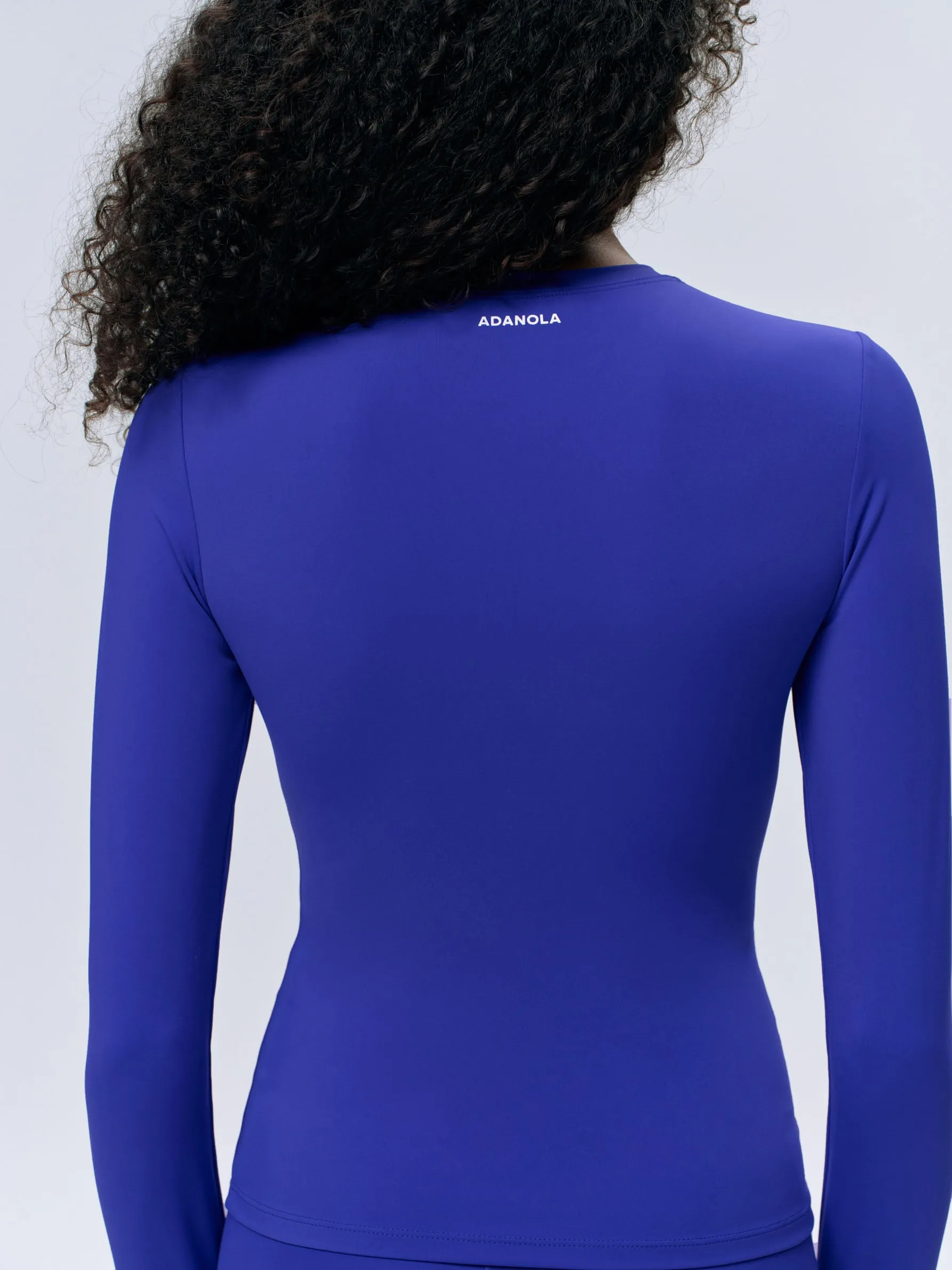 Ultimate Long Sleeve Top - Cobalt Blue sold by Adanola product image thumbnail 5