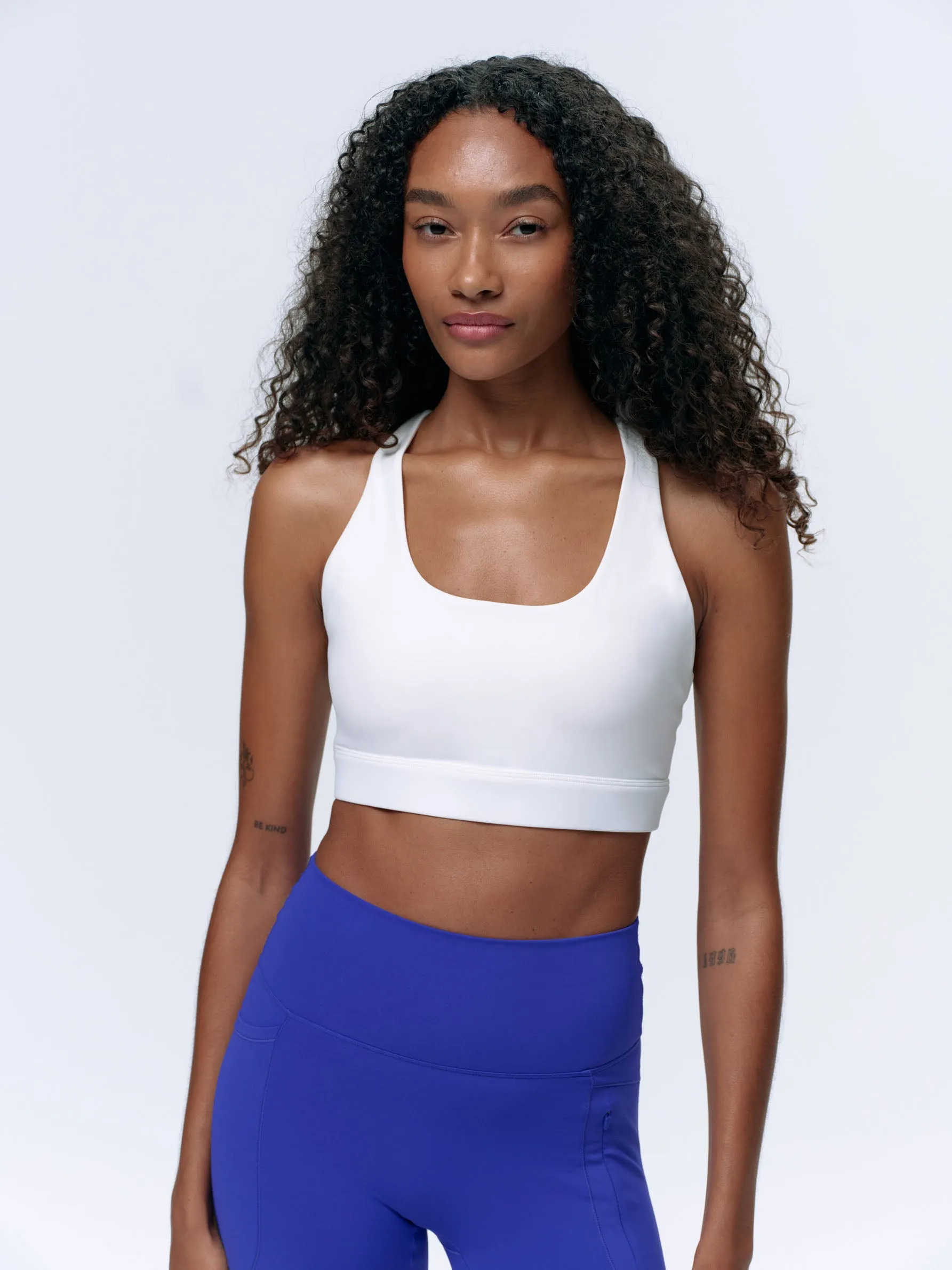 Ultimate Strappy Sports Bra - White sold by Adanola product image thumbnail 2
