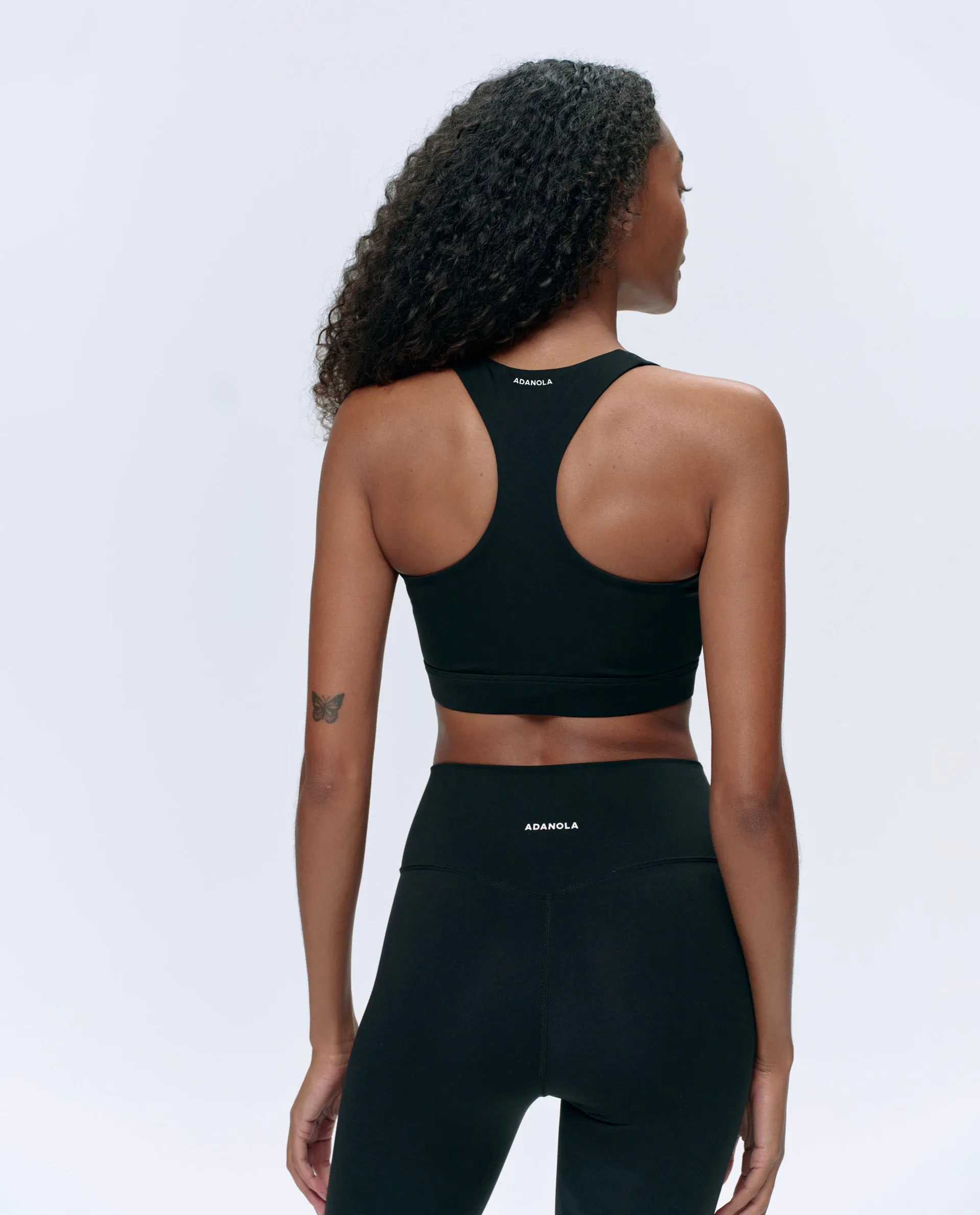 Ultimate Zip Front Bra - Black sold by Adanola product image thumbnail 2