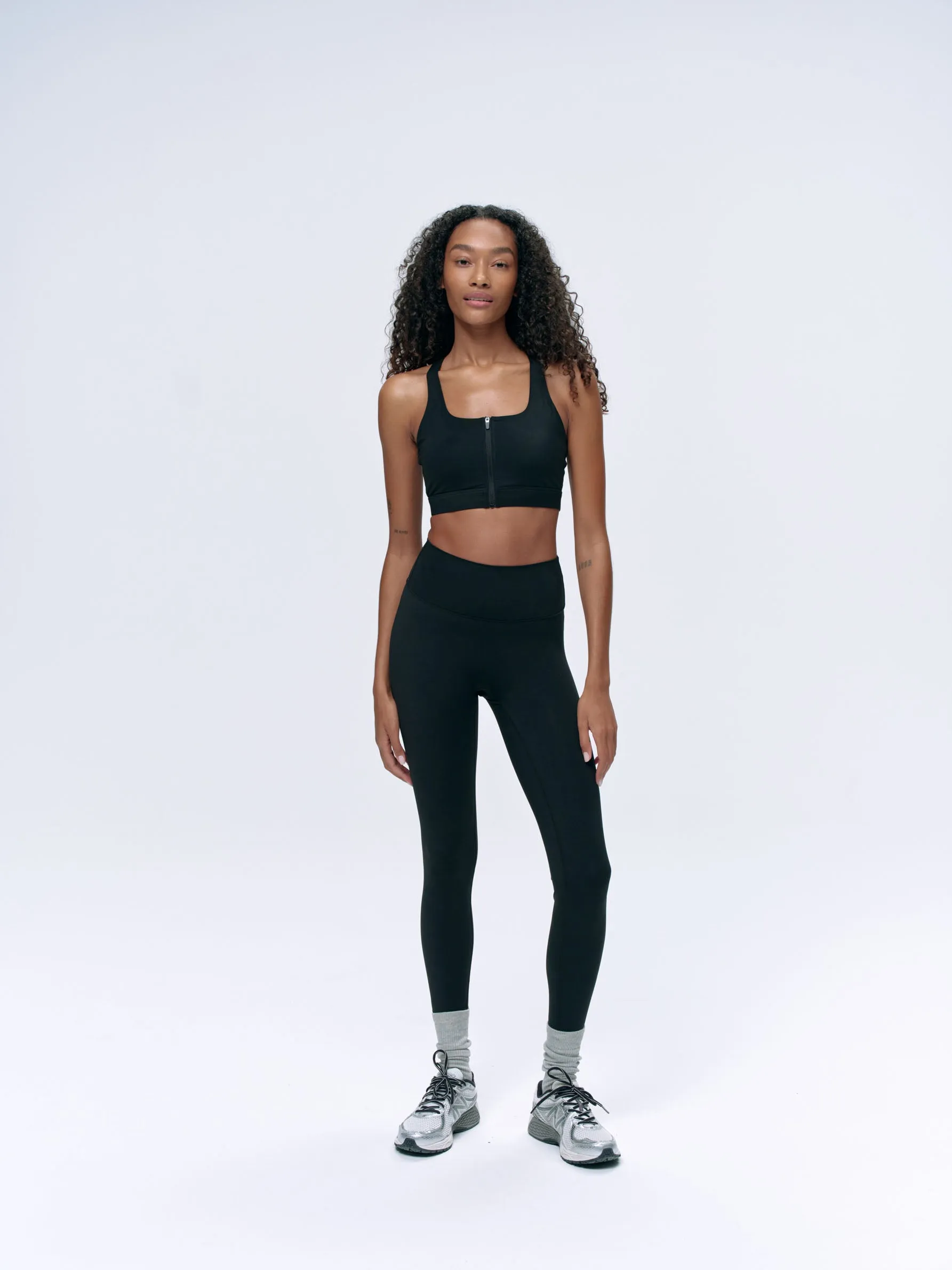 Ultimate Zip Front Bra - Black sold by Adanola product image thumbnail 3