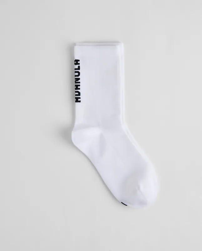 Running Socks - White sold by Adanola