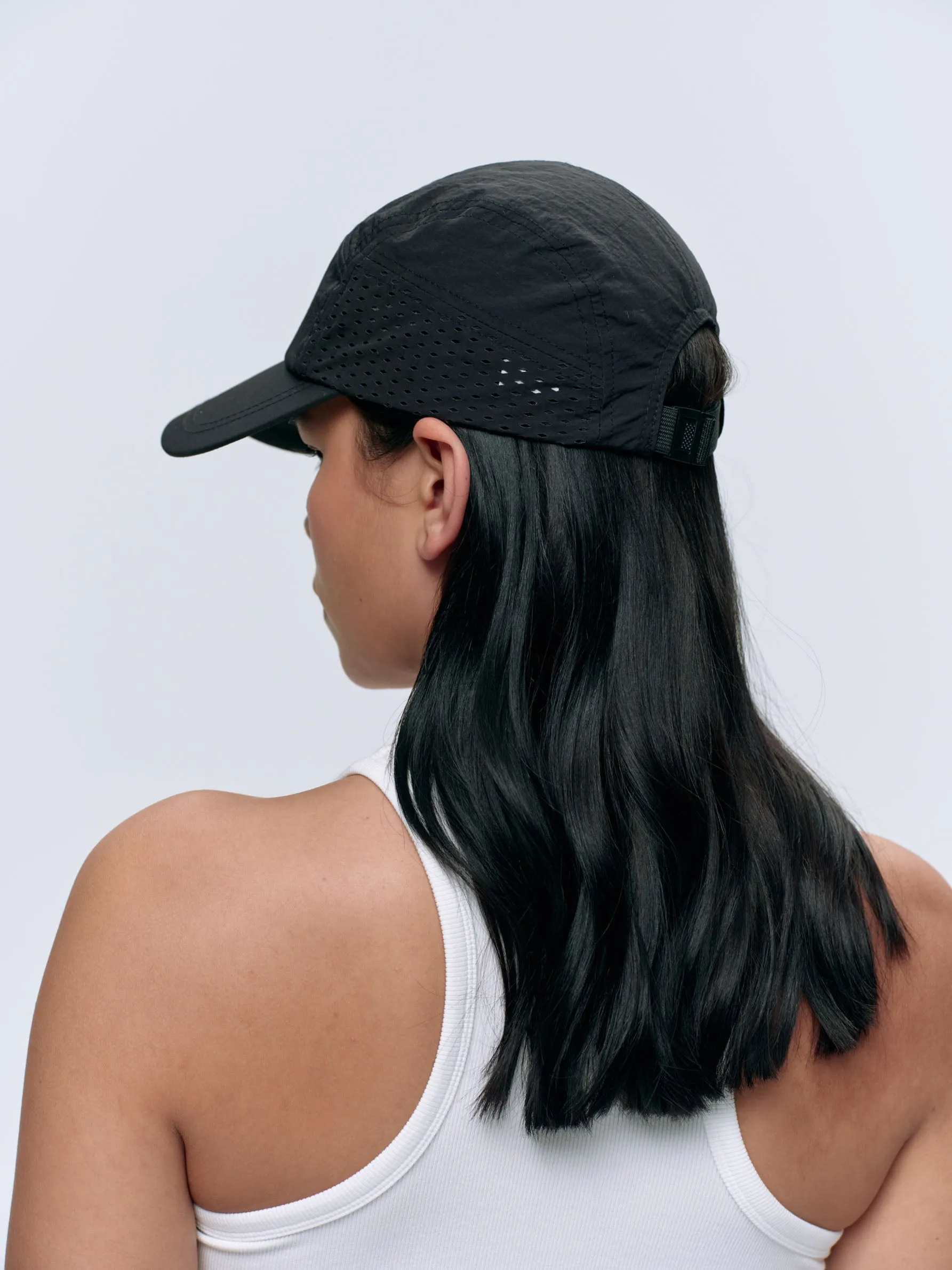 Adanola Branded Running Cap - Black sold by Adanola product image thumbnail 2