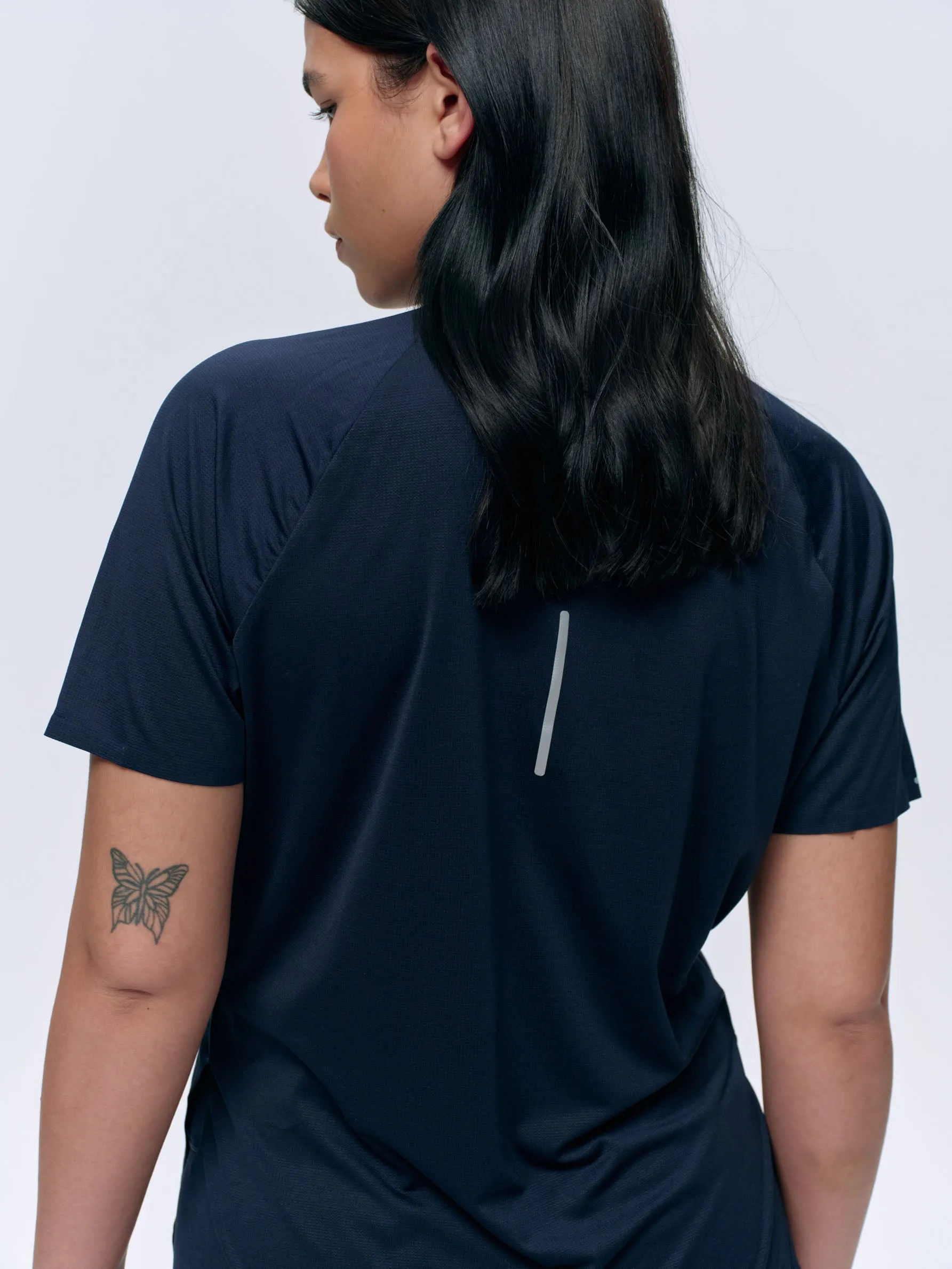 Lightweight Running T-Shirt - Navy sold by Adanola product image thumbnail 2