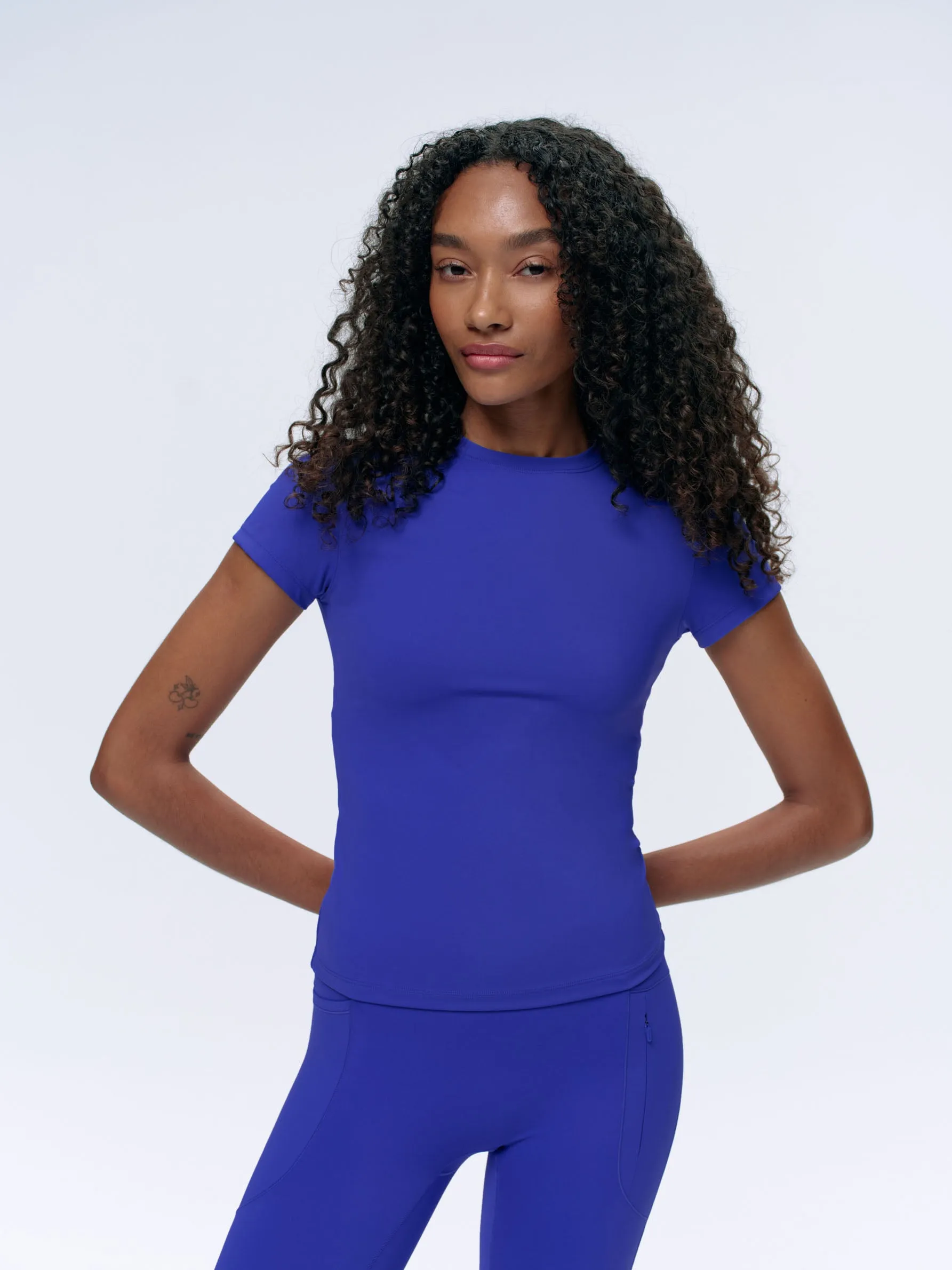 Ultimate Short Sleeve Top - Cobalt Blue sold by Adanola product image thumbnail 3