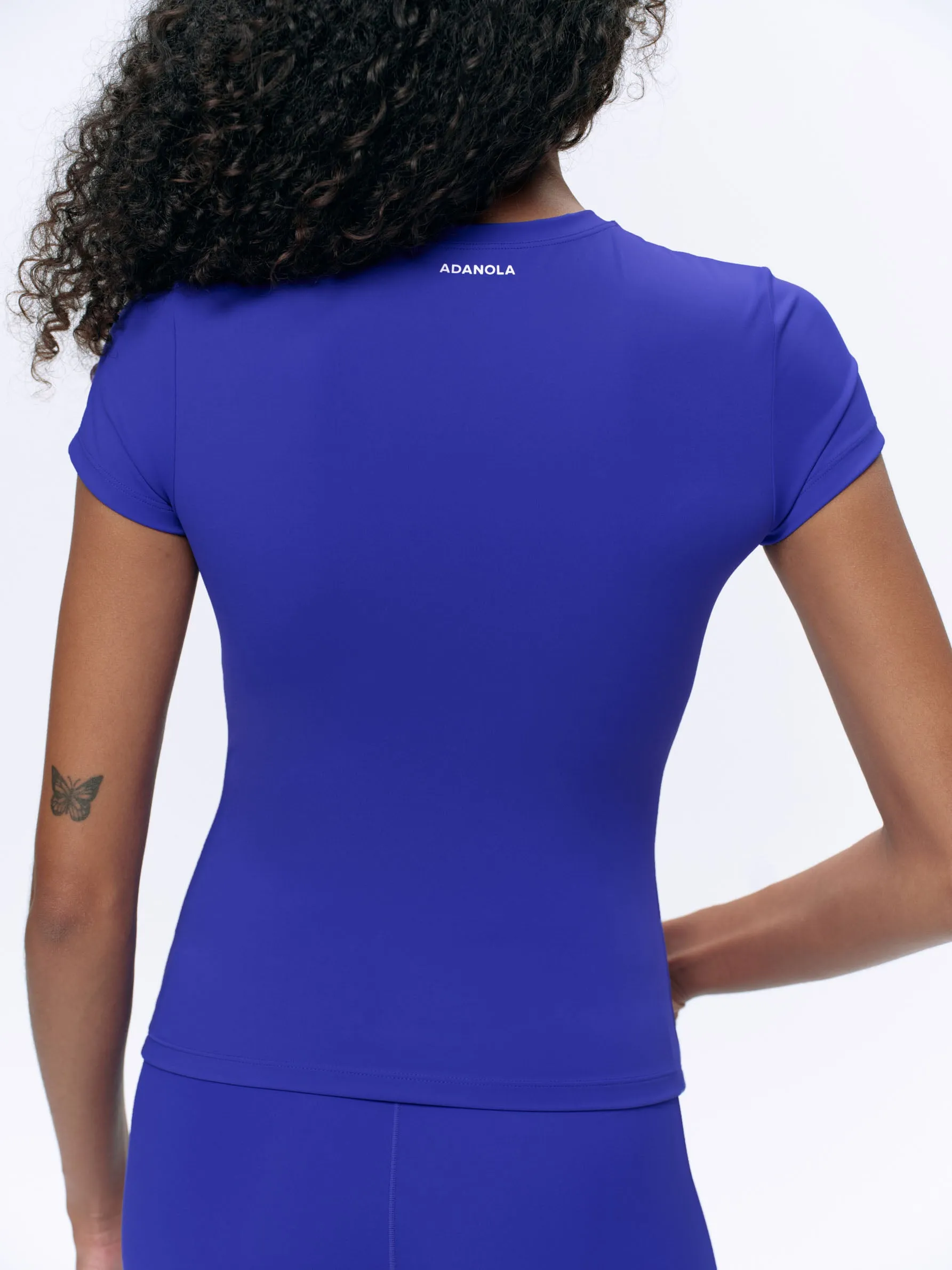 Ultimate Short Sleeve Top - Cobalt Blue sold by Adanola product image thumbnail 4