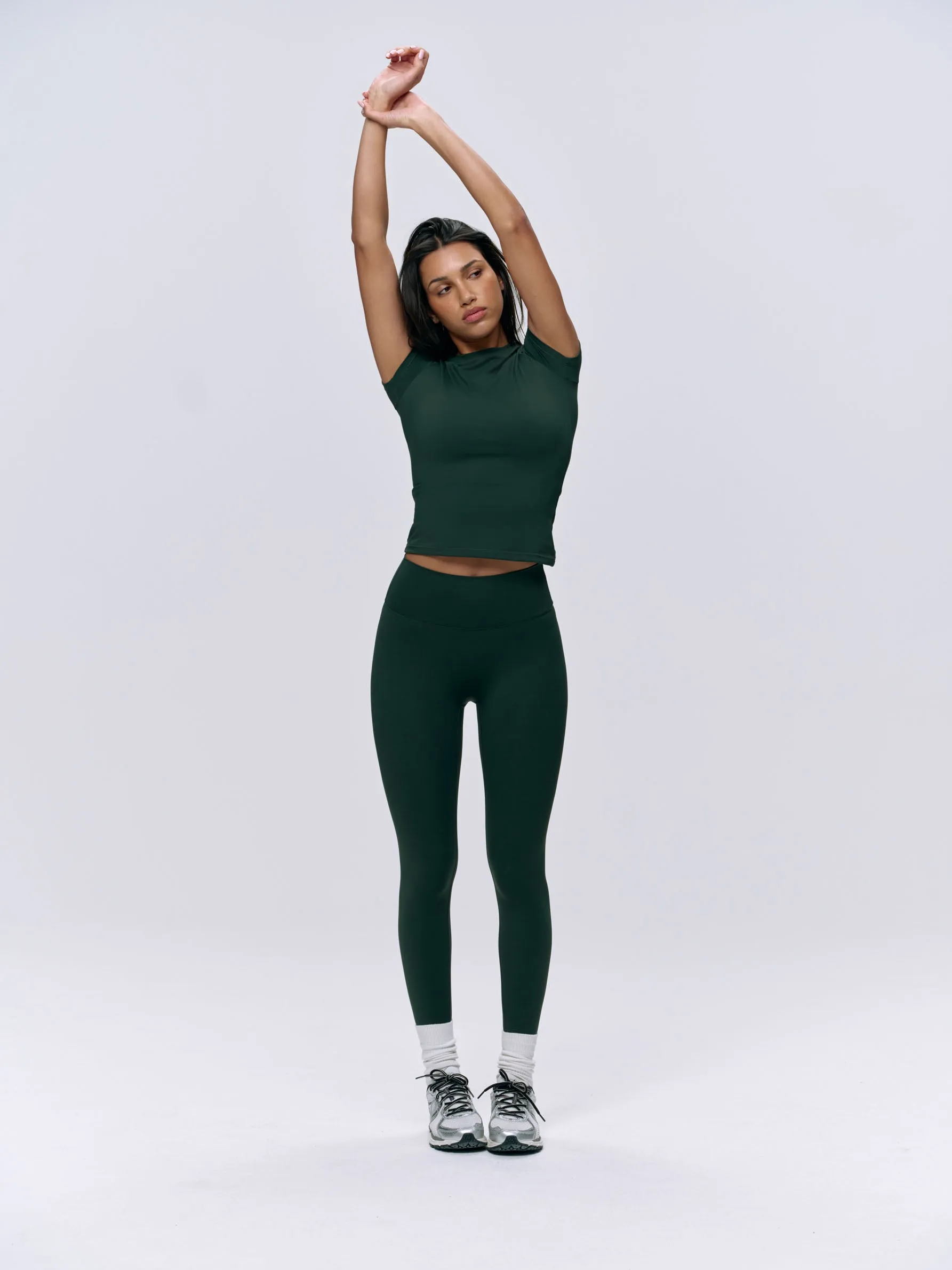 Ultimate Short Sleeve Top - Pine Green sold by Adanola product image thumbnail 3