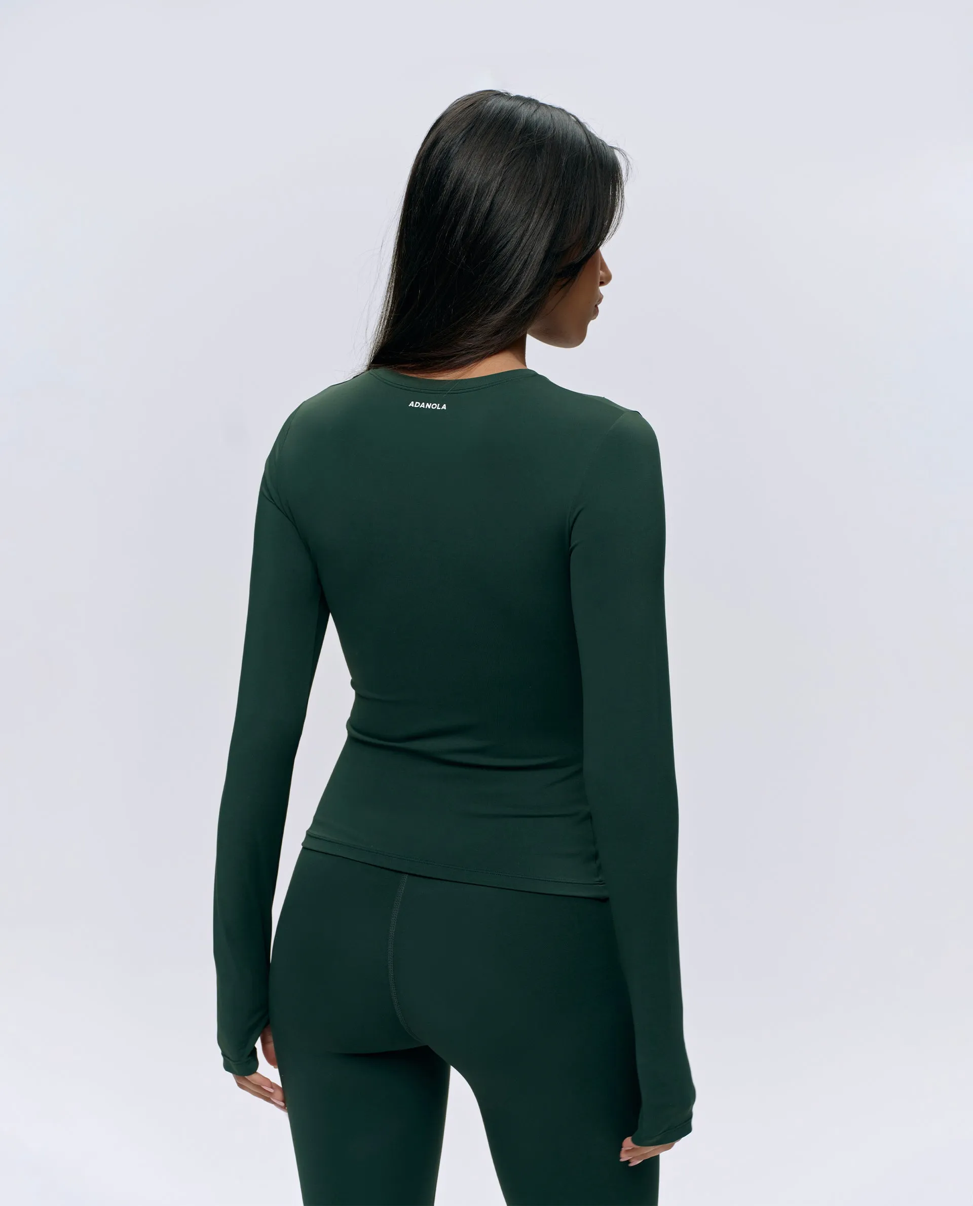 Ultimate Long Sleeve Top - Pine Green sold by Adanola product image thumbnail 2