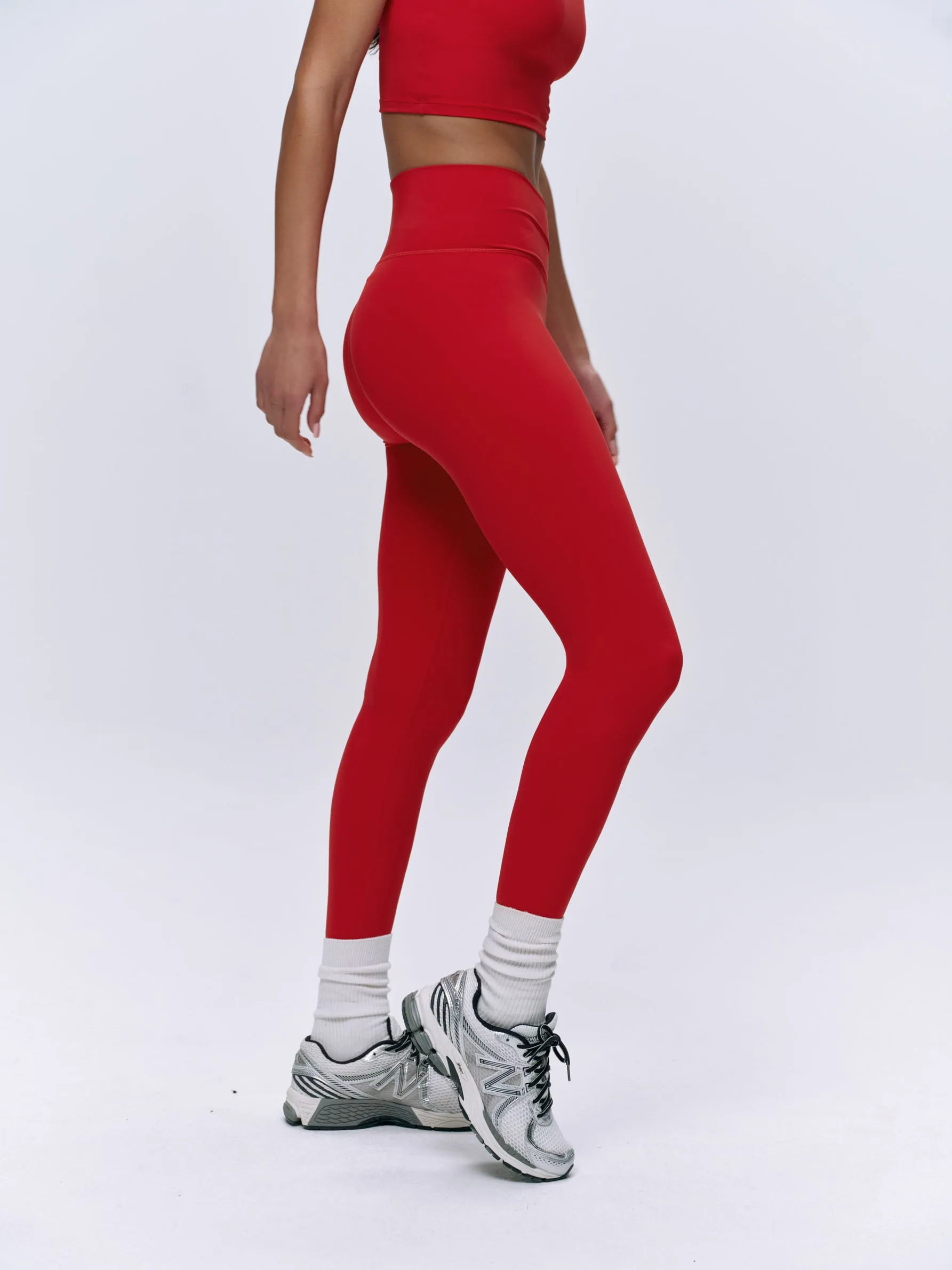 Ultimate Wrap Over Legging - Classic Red sold by Adanola product image thumbnail 5
